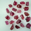 Natural Rubellite Earth mined 60.72 Cts Uncut rough 22 PC Rose Pink Color 9-8L/7-6 mm VVS Clarity Rough Gemstone