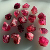 Natural Rubellite Earth mined 83.74 Cts Uncut rough 19 PC Hot Pink Color 12-9L/10-7W mm VVS Clarity Rough Gemstone