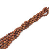 Natural Sunstone Gemstone Ball 12mm Facet Cut Beads | VS Clarity Cinnamon Color | Beading Supplies