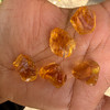 Natural Citrine Rough Uncut Gemstone 89.4 Carats 5 Pcs Golden Yellow Color VVS Clarity | Lapidary & Jewelry Making