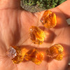 Natural Citrine Rough Uncut Gemstone 89.4 Carats 5 Pcs Golden Yellow Color VVS Clarity | Lapidary & Jewelry Making