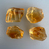 Natural Citrine Rough Uncut Gemstone 70.15 Carats 4 Pcs Golden Yellow Color VVS Clarity Jewelry Making & Faceting
