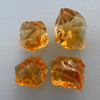Natural Citrine Rough Uncut Gemstone 70.15 Carats 4 Pcs Golden Yellow Color VVS Clarity Jewelry Making & Faceting