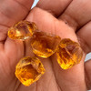 Natural Citrine Rough Uncut Gemstone 75.6 Carats 4 Pcs Golden Yellow Color VVS Clarity Jewelry Making & Lapidary