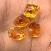 Natural Citrine Rough Uncut Gemstone 68.09 Carats 4 Pcs Golden Yellow Color VVS Clarity | Faceting & Lapidary