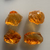 Natural Citrine Rough Uncut Gemstone 73.13 Carats 4 Pcs Golden Yellow Color VVS Clarity Lapidary & Jewelry Making