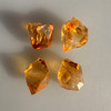 Natural Citrine Rough Uncut Gemstone 64.45 Carats 4 Pcs Golden Yellow Color VVS Clarity Jewelry Making & Faceting