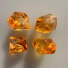 Natural Citrine Rough Uncut Gemstone 64.45 Carats 4 Pcs Golden Yellow Color VVS Clarity Jewelry Making & Faceting