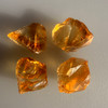 Natural Citrine Rough Uncut Gemstone 64.45 Carats 4 Pcs Golden Yellow Color VVS Clarity Jewelry Making & Faceting