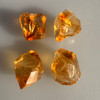 Natural Citrine Rough Uncut Gemstone 64.45 Carats 4 Pcs Golden Yellow Color VVS Clarity Jewelry Making & Faceting