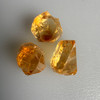 Natural Citrine Rough Uncut Gemstone 67.5 Carats 3 Pcs Golden Yellow Color VVS Clarity Jewelry Making & Lapidary