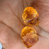 Natural Citrine Rough Uncut Gemstone 41.91 Carats 2 Pcs Golden Yellow Color VVS Clarity Jewelry Making & Faceting