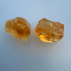 Natural Citrine Rough Uncut Gemstone 41.91 Carats 2 Pcs Golden Yellow Color VVS Clarity Jewelry Making & Faceting