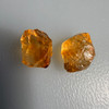 Natural Citrine Rough Uncut Gemstone 41.91 Carats 2 Pcs Golden Yellow Color VVS Clarity Jewelry Making & Faceting