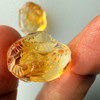 Natural Citrine Rough Uncut Gemstone 36.2 Carats 2 Pcs Golden Yellow Color VVS Clarity Jewelry Making & Faceting