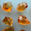 Natural Citrine Rough Uncut Gemstone 97.65 Carats 12 Pcs Golden Yellow Color VVS Clarity Jewelry Making & Lapidary