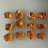 Natural Citrine Rough Uncut Gemstone 95 Carats 12 Pcs Golden Yellow Color VVS Clarity Lapidary & Jewelry Making