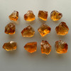 Natural Citrine Rough Uncut Gemstone 95 Carats 12 Pcs Golden Yellow Color VVS Clarity Lapidary & Jewelry Making