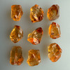 Natural Citrine Rough Uncut Gemstone 68.35 Carats 9 Pcs Golden Yellow Color VVS Clarity Jewelry Making & Faceting