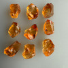 Natural Citrine Rough Uncut Gemstone 68.35 Carats 9 Pcs Golden Yellow Color VVS Clarity Jewelry Making & Faceting