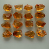 Natural Citrine Rough Uncut Gemstone 86 Carats 16 Pcs Golden Yellow Color VVS Clarity Jewelry Making & Lapidary