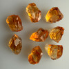Natural Citrine Rough Uncut Gemstone 68.55 Carats 8 Pcs Golden Yellow Color VVS Clarity Faceting & Lapidary