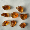 Natural Citrine Rough Uncut Gemstone 68.55 Carats 8 Pcs Golden Yellow Color VVS Clarity Faceting & Lapidary