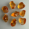 Natural Citrine Rough Uncut Gemstone 68.55 Carats 8 Pcs Golden Yellow Color VVS Clarity Faceting & Lapidary