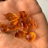 Natural Citrine Rough Uncut Gemstone 68.55 Carats 8 Pcs Golden Yellow Color VVS Clarity Faceting & Lapidary