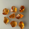 Natural Citrine Rough Uncut Gemstone 68.55 Carats 8 Pcs Golden Yellow Color VVS Clarity Faceting & Lapidary