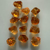 Natural Citrine Rough Uncut Gemstone 100.3 Carats 13 Pcs Golden Yellow Color VVS Clarity Lapidary & Jewelry Making
