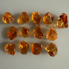 Natural Citrine Rough Uncut Gemstone 100.3 Carats 13 Pcs Golden Yellow Color VVS Clarity Lapidary & Jewelry Making