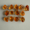 Natural Citrine Rough Uncut Gemstone 100.3 Carats 13 Pcs Golden Yellow Color VVS Clarity Lapidary & Jewelry Making