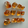 Natural Citrine Rough Uncut Gemstone 105.55 Carats 12 Pcs Golden Yellow Color VVS Clarity Jewelry Making & Faceting