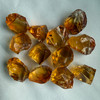 Natural Citrine Rough Uncut Gemstone 105.55 Carats 12 Pcs Golden Yellow Color VVS Clarity Jewelry Making & Faceting