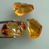 Natural Citrine Rough Uncut Gemstone 26.45 Carats 3 Pcs Golden Yellow Color VVS Clarity Jewelry Making & Lapidary