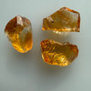 Natural Citrine Rough Uncut Gemstone 26.45 Carats 3 Pcs Golden Yellow Color VVS Clarity Jewelry Making & Lapidary