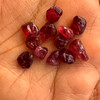 Natural Spinel Rough Uncut Gemstone 26.15 Carats 12 Pcs Hot Pink Color VVS Clarity Jewelry Making