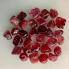 Natural Spinel Rough Uncut Gemstone 35.85 Carats 31 Pcs Hot Pink Color VVS Clarity Jewelry Making