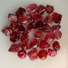 Natural Spinel Rough Uncut Gemstone 35.85 Carats 31 Pcs Hot Pink Color VVS Clarity Jewelry Making