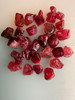 Natural Spinel Rough Uncut Gemstone 44.4 Carats 27 Pcs Hot Pink Color VVS Clarity Jewelry Making