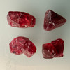 Natural Spinel Rough Uncut Gemstone 16.75 Carats 4 Pcs Hot Pink Color VVS Clarity Jewelry Making