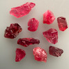 Natural Spinel Rough Uncut Gemstone 17.3 Carats 10 Pcs Hot Pink Color VVS Clarity Jewelry Making