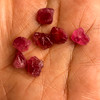 Natural Spinel Rough Uncut Gemstone 23.25 Carats 7 Pcs Hot Pink Color VVS Clarity Jewelry Making