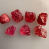 Natural Spinel Rough Uncut Gemstone 23.25 Carats 7 Pcs Hot Pink Color VVS Clarity Jewelry Making