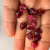 Natural Spinel Rough Uncut Gemstone 40.35 Carats 12 Pcs Hot Pink Color VVS Clarity Jewelry Making