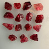 Natural Spinel Rough Uncut Gemstone 34.70 Carats 15 Pcs Hot Pink Color VVS Clarity Jewelry Making