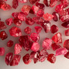Natural Spinel Rough Uncut Gemstone 80 Carats 77 Pcs Hot Pink Color VVS Clarity Jewelry Making