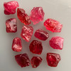 Natural Spinel Rough Uncut Gemstone 28.5 Carats 13 Pcs Hot Pink Color VVS Clarity Jewelry Making