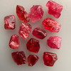 Natural Spinel Rough Uncut Gemstone 28.5 Carats 13 Pcs Hot Pink Color VVS Clarity Jewelry Making